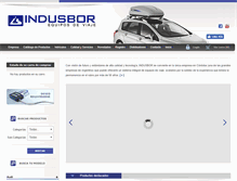 Tablet Screenshot of indusbor.com.ar